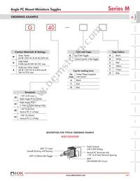 M2024LL1W01-H Datasheet Page 20