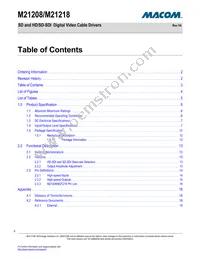 M21208G-42 Datasheet Page 3