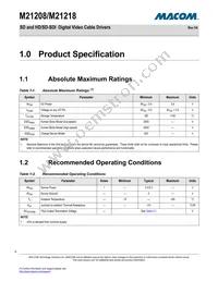 M21208G-42 Datasheet Page 6