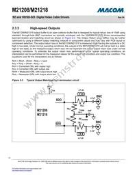 M21208G-42 Datasheet Page 15