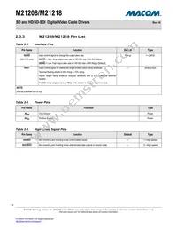 M21208G-42 Datasheet Page 16