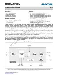 M21214G-15 Datasheet Cover