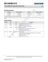 M21218G-42 Datasheet Page 2