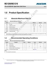 M21218G-42 Datasheet Page 6