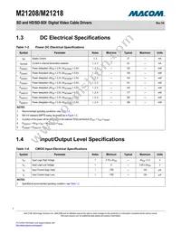 M21218G-42 Datasheet Page 7
