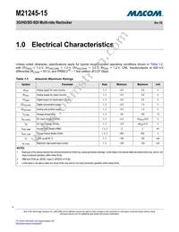 M21245G-15 Datasheet Page 4