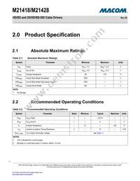 M21418G-12 Datasheet Page 11