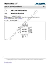 M21418G-12 Datasheet Page 17