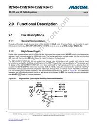 M21424G-13 Datasheet Page 14