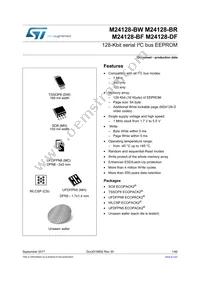 M24128-BFCS6TP/A Datasheet Cover