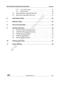 M24128-BFCS6TP/A Datasheet Page 3