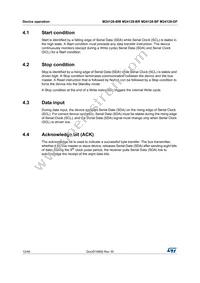 M24128-BFCS6TP/A Datasheet Page 12