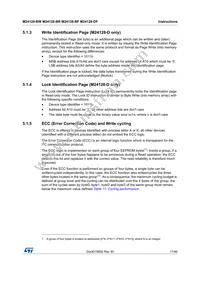 M24128-BFCS6TP/A Datasheet Page 17