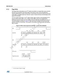 M24128-DRDW3TP/K Datasheet Page 17