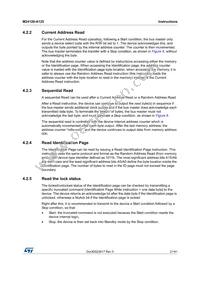 M24128-DRDW3TP/K Datasheet Page 21