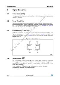 M24128-DRMN8TP/K Datasheet Page 8