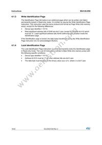 M24128-DRMN8TP/K Datasheet Page 18