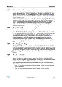 M24128-DRMN8TP/K Datasheet Page 21