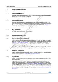 M24128S-FCU6T/T Datasheet Page 8