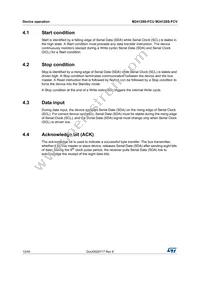 M24128S-FCU6T/T Datasheet Page 12