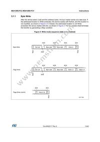 M24128S-FCU6T/T Datasheet Page 15