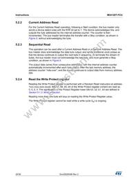 M24128T-FCU6T/TF Datasheet Page 20