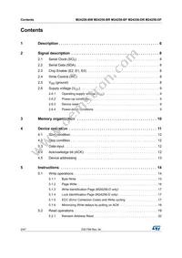 M24256-BFCS6TP/K Datasheet Page 2