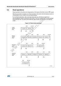 M24256-BFCS6TP/K Datasheet Page 19