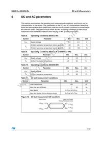 M24256-BHRMN6P Datasheet Page 21