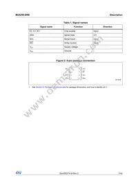 M24256-DRMN8TP/K Datasheet Page 7
