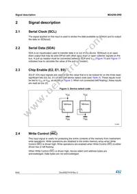 M24256-DRMN8TP/K Datasheet Page 8
