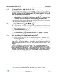 M24512-DRDW6TP Datasheet Page 17