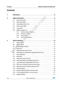 M24512-DRMB6TG Datasheet Page 2