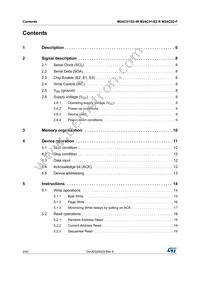 M24C02-WBN6P Datasheet Page 2