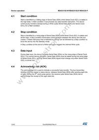 M24C02-WBN6P Datasheet Page 12