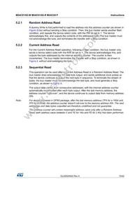 M24C02-WBN6P Datasheet Page 19
