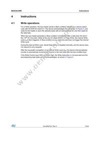M24C04-DRDW8TP/K Datasheet Page 15
