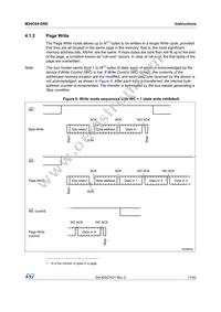 M24C04-DRDW8TP/K Datasheet Page 17