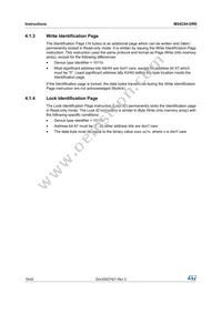 M24C04-DRDW8TP/K Datasheet Page 18