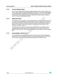 M24C04-RMB6TG Datasheet Page 18