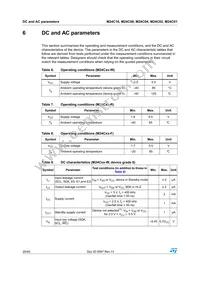 M24C04-RMB6TG Datasheet Page 20