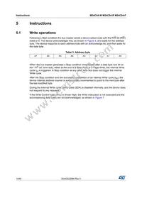 M24C04-WMN6P Datasheet Page 14