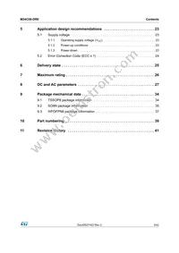 M24C08-DRDW8TP/K Datasheet Page 3