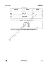 M24C08-DRDW8TP/K Datasheet Page 7