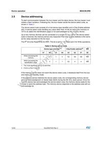 M24C08-DRDW8TP/K Datasheet Page 12