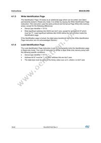 M24C08-DRDW8TP/K Datasheet Page 18