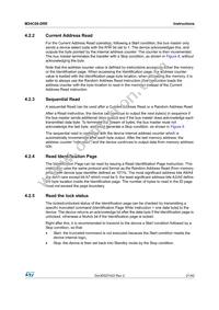 M24C08-DRDW8TP/K Datasheet Page 21