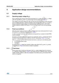 M24C08-DRDW8TP/K Datasheet Page 23