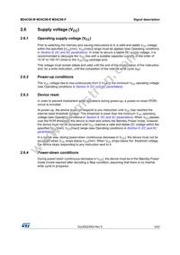 M24C08-WMN6T Datasheet Page 9