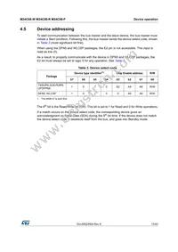 M24C08-WMN6T Datasheet Page 13